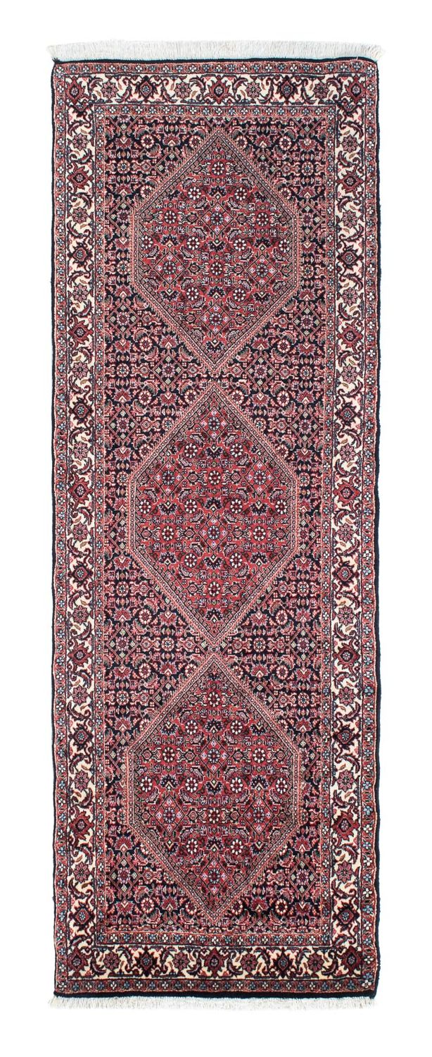 Tappeto corsia Tappeto Persero - Bidjar - 208 x 73 cm - blu scuro