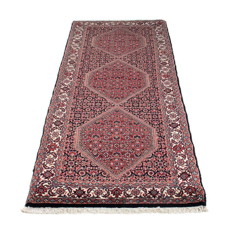 Tappeto corsia Tappeto Persero - Bidjar - 208 x 73 cm - blu scuro