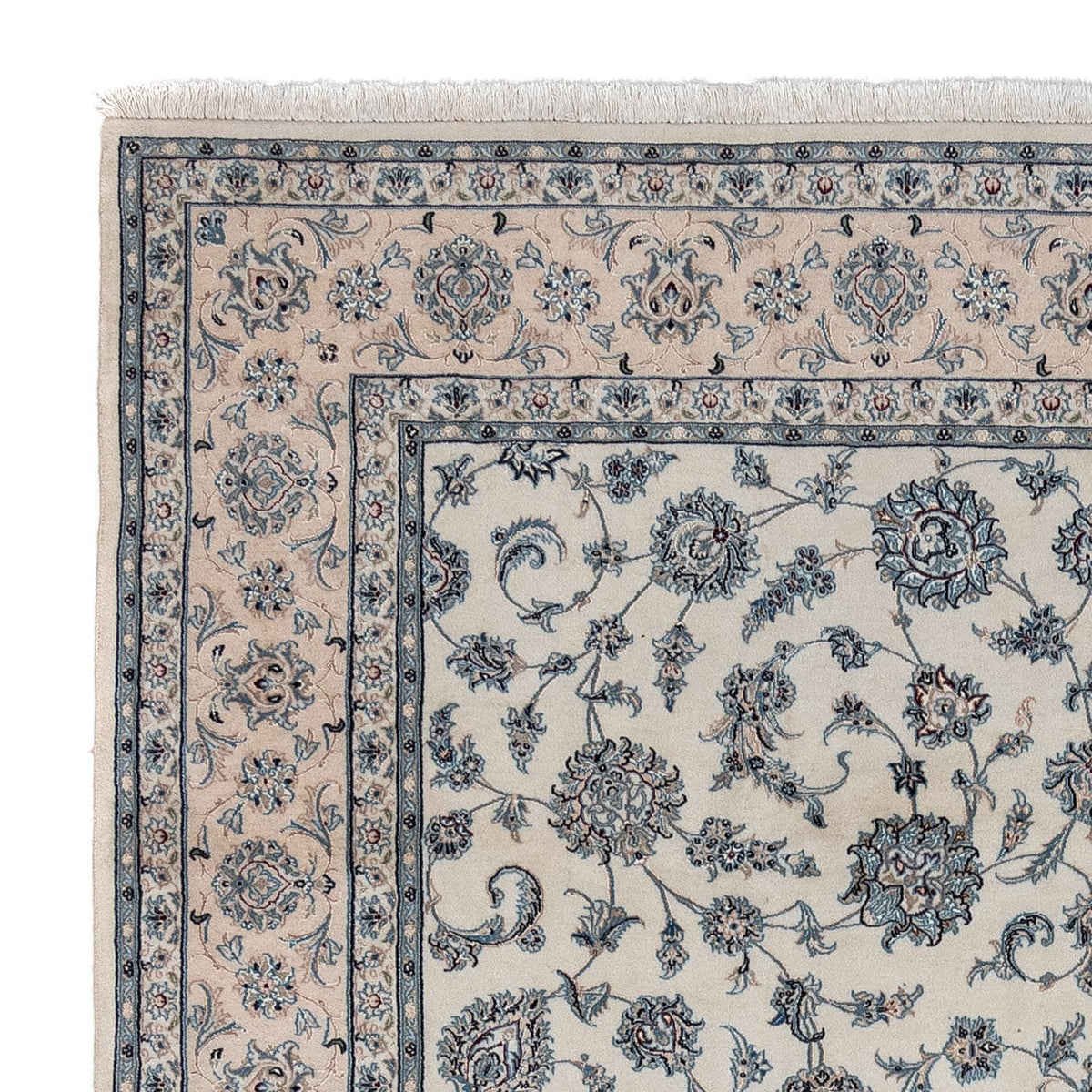 Tappeto Persero - Nain - Premio - 303 x 250 cm - argento