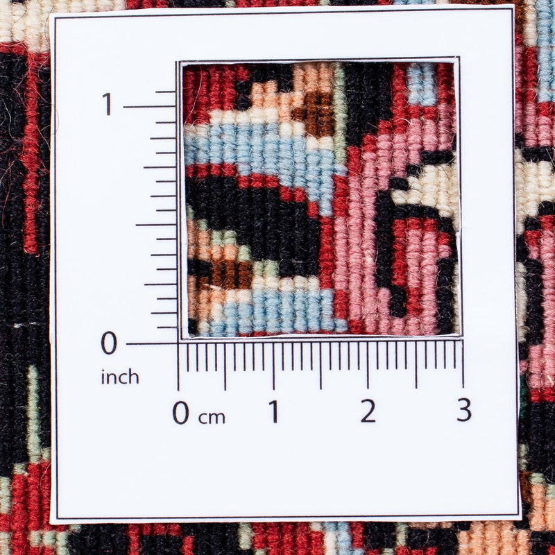 Tappeto Persero - Bidjar - 296 x 250 cm - rosso scuro