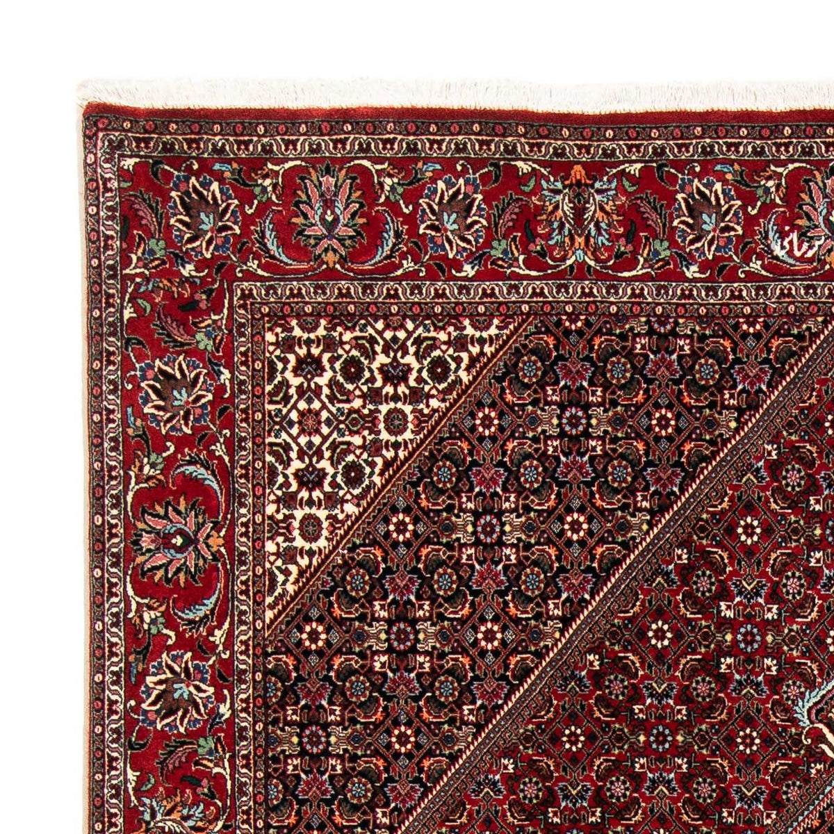 Tappeto Persero - Bidjar - 235 x 170 cm - rosso scuro