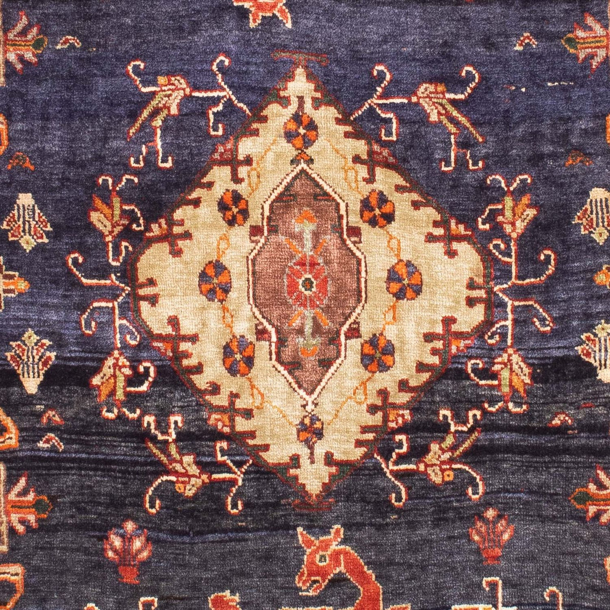 Tappeto Persero - Nomade - 170 x 117 cm - blu scuro