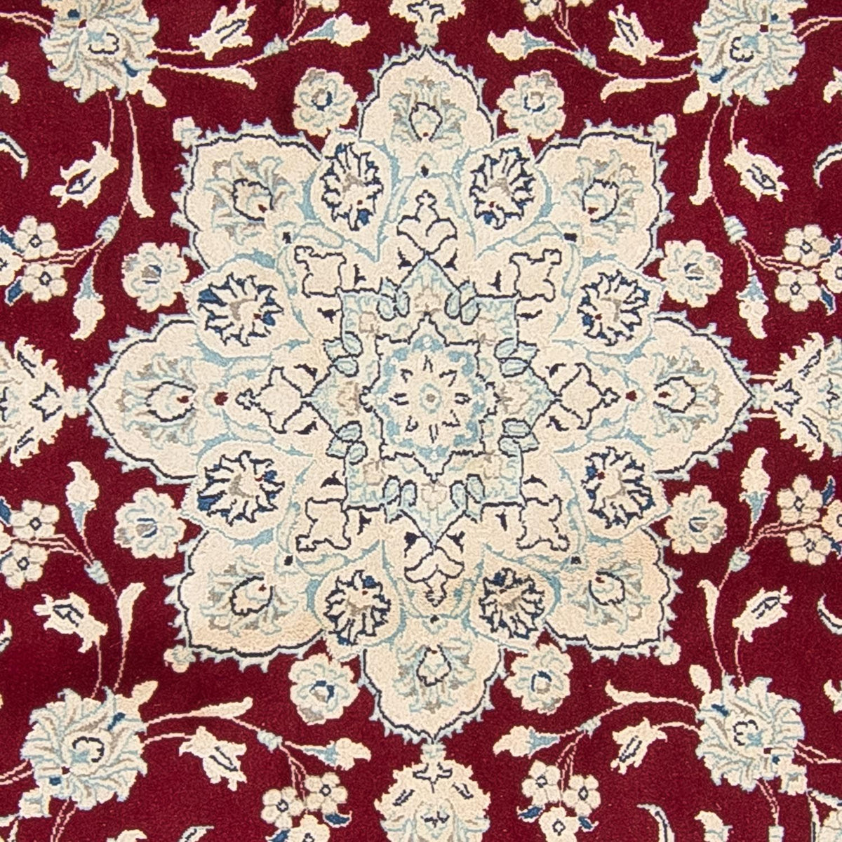 Tappeto Persero - Nain rotondo - 245 x 245 cm - rosso scuro