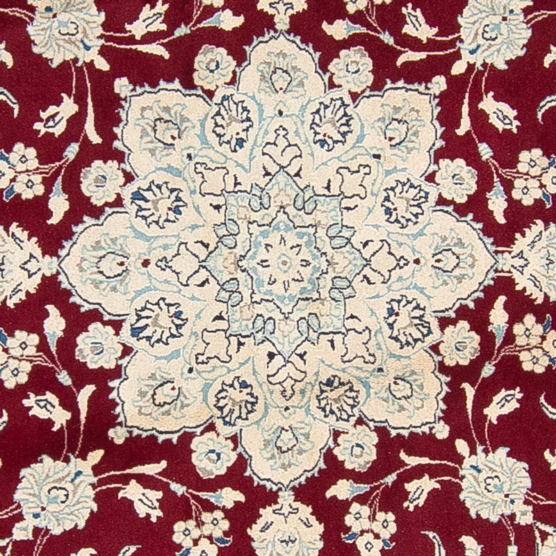 Tappeto Persero - Nain rotondo  - 245 x 245 cm - rosso scuro
