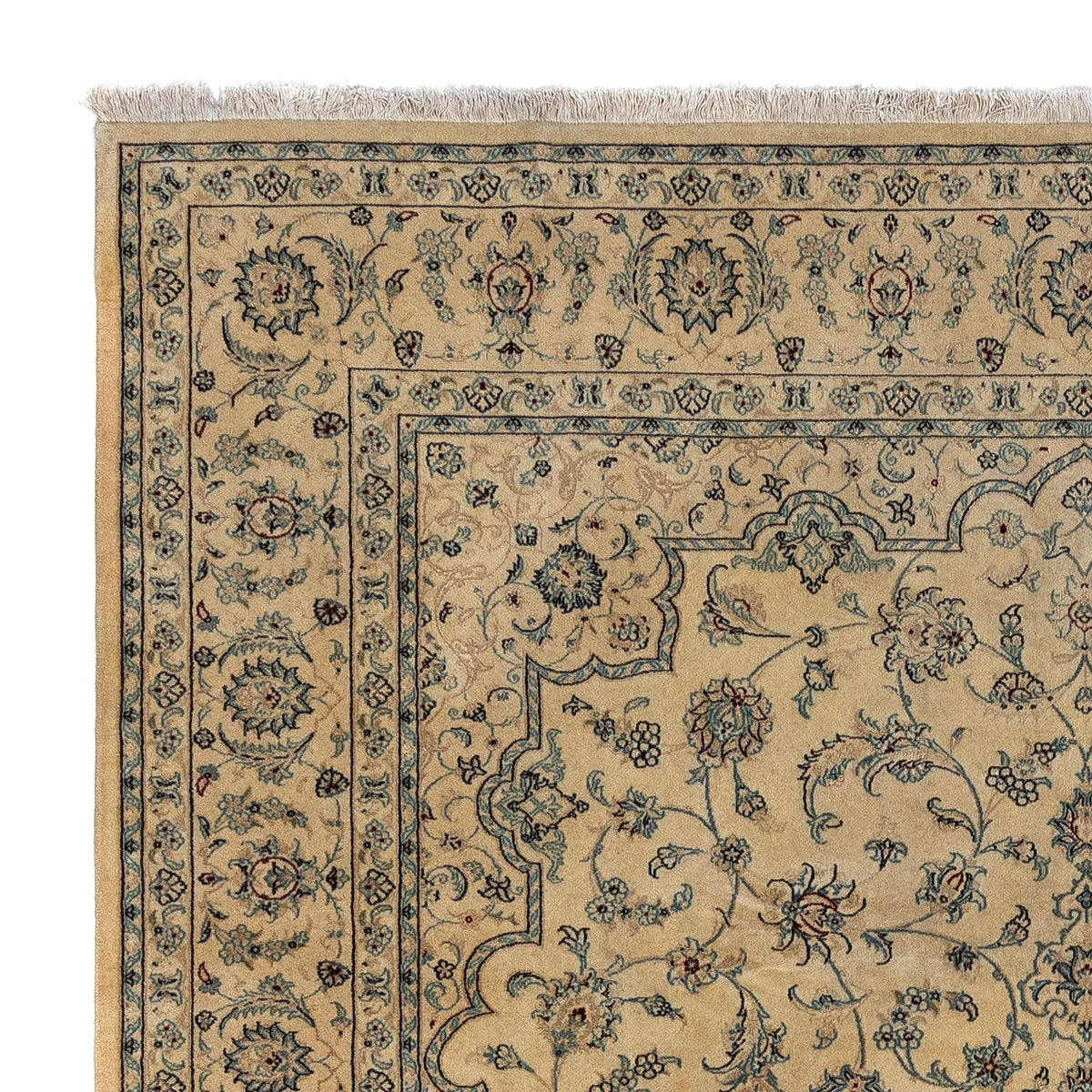 Tappeto Persero - Nain - Reale - 344 x 250 cm - marrone chiaro