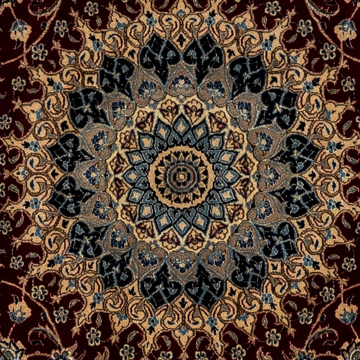 Tappeto Persero - Nain - Reale - 344 x 248 cm - nero