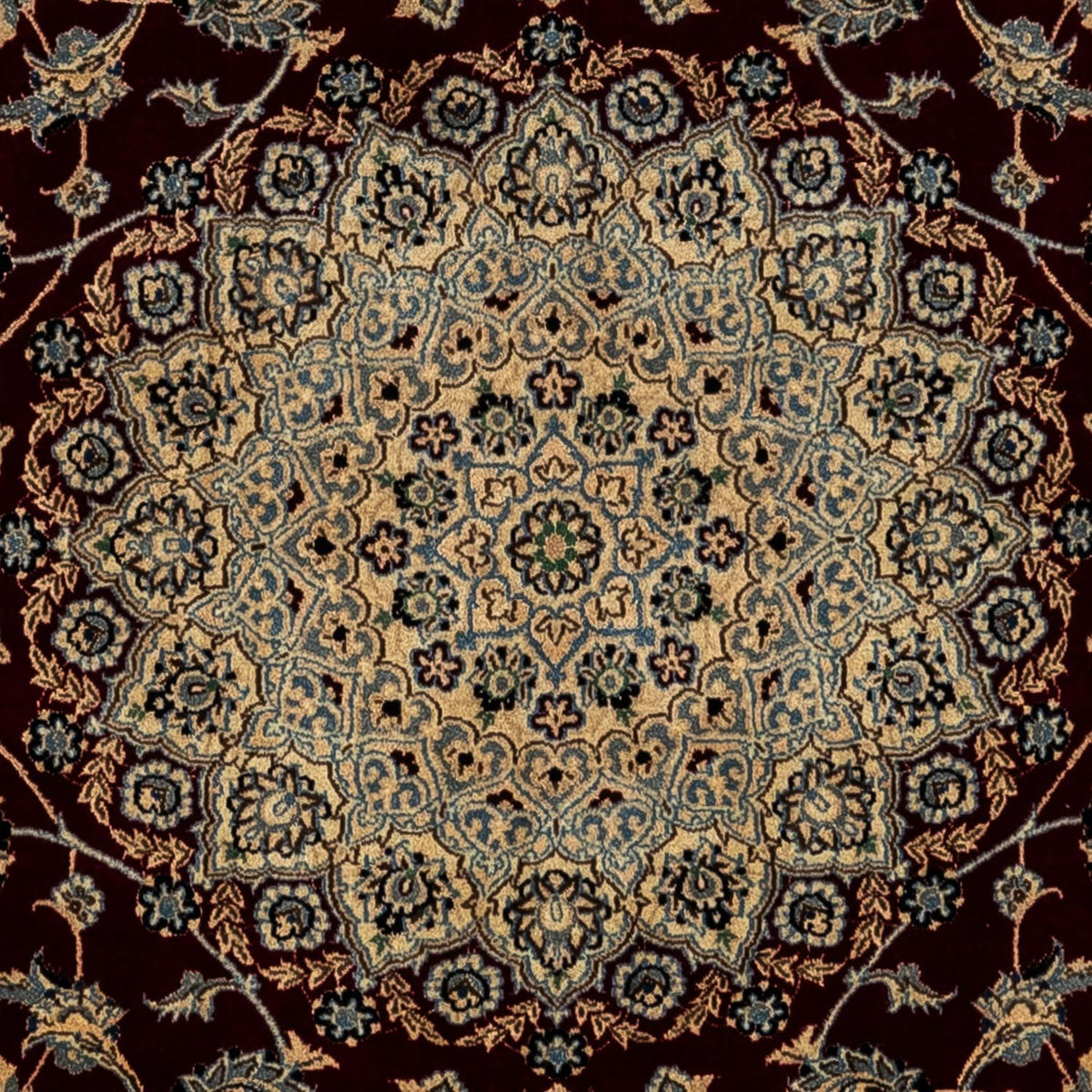 Tappeto Persero - Nain - Reale - 345 x 248 cm - nero