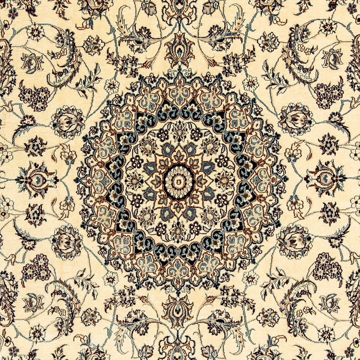 Tappeto Persero - Nain - Reale - 283 x 175 cm - beige