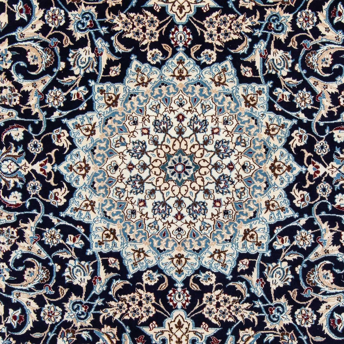 Tappeto Persero - Nain - Reale - 291 x 200 cm - blu scuro