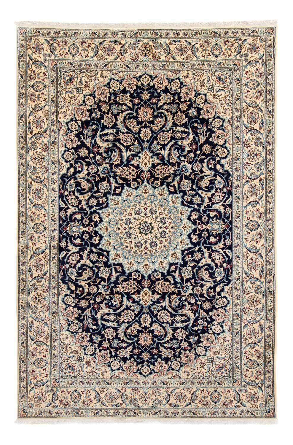 Tappeto Persero - Nain - Reale - 298 x 200 cm - blu scuro