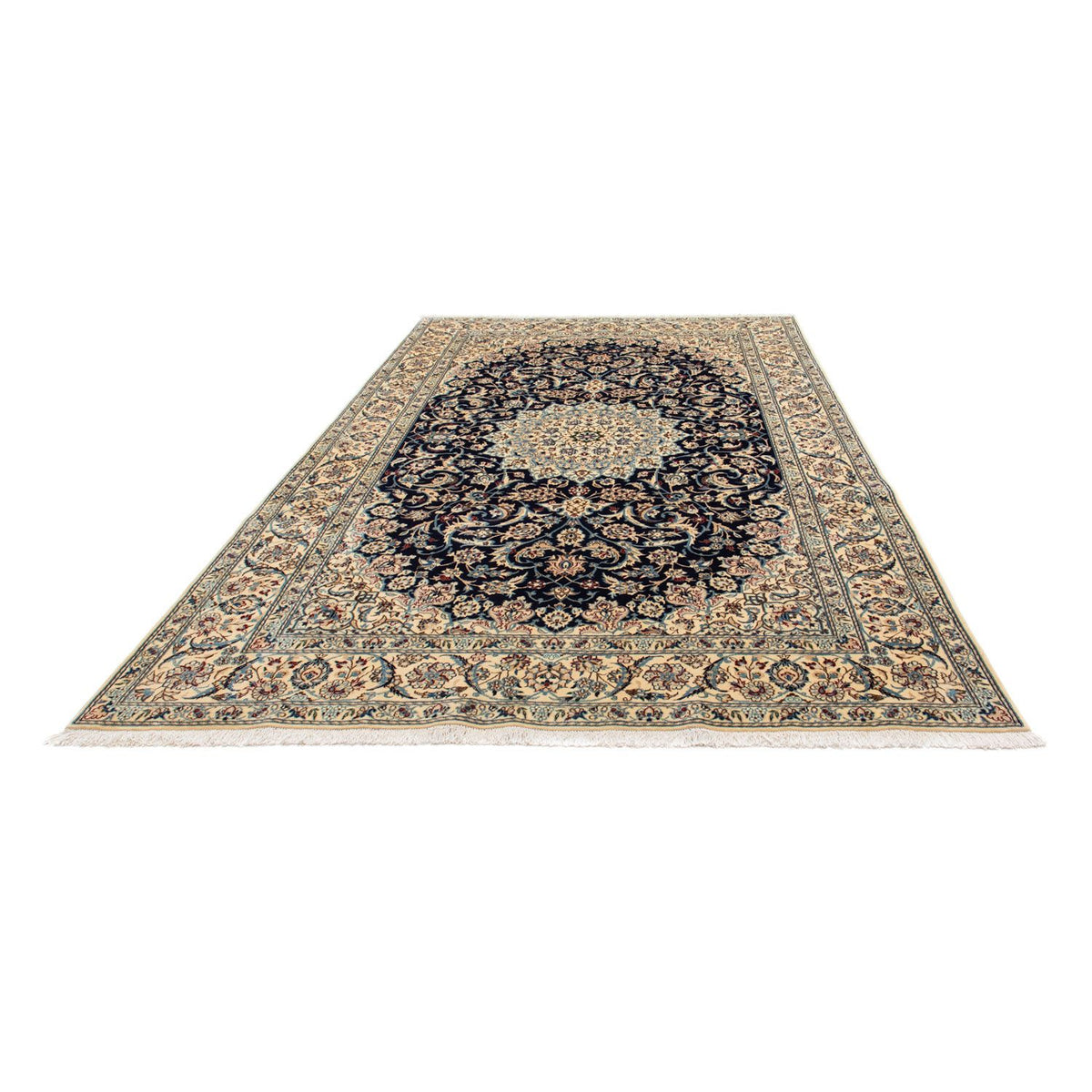 Tappeto Persero - Nain - Reale - 298 x 200 cm - blu scuro