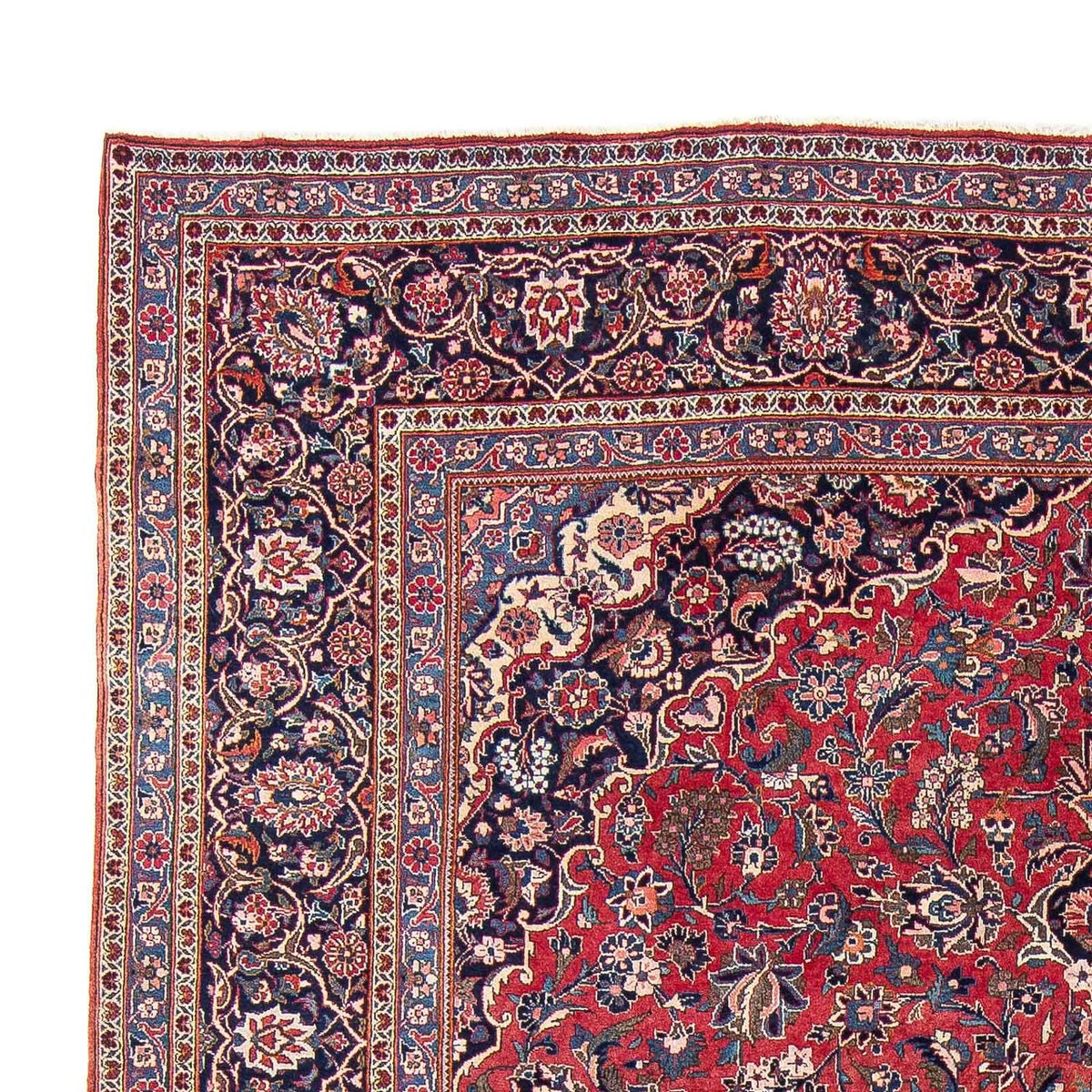 Tappeto Persero - Keshan - 338 x 230 cm - rosso chiaro