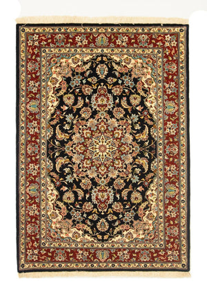 Tappeto Persero - Ghom - 151 x 105 cm - nero
