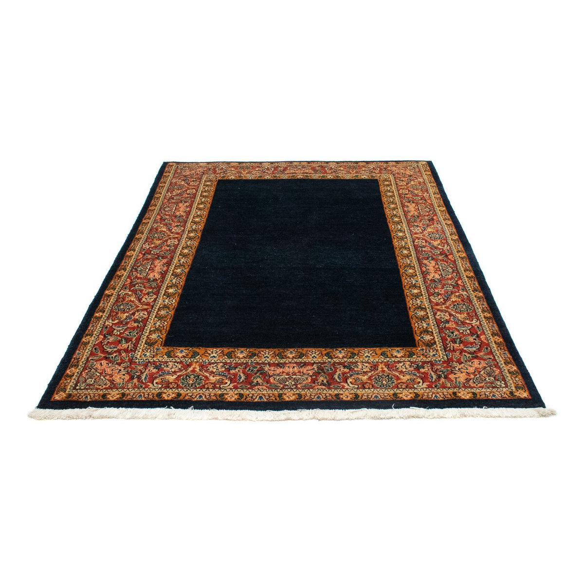 Tappeto Gabbeh - Loribaft Persero - 189 x 147 cm - blu scuro