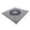 Tappeto Persero - Nain quadrato - 198 x 192 cm - blu scuro