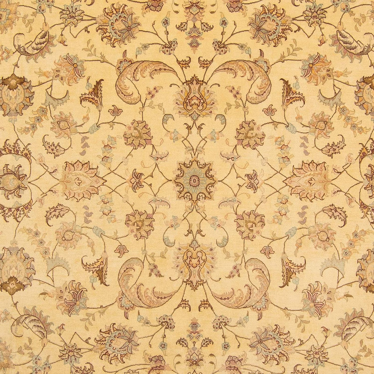Tappeto Persero - Tabriz - Reale - 393 x 298 cm - marrone chiaro