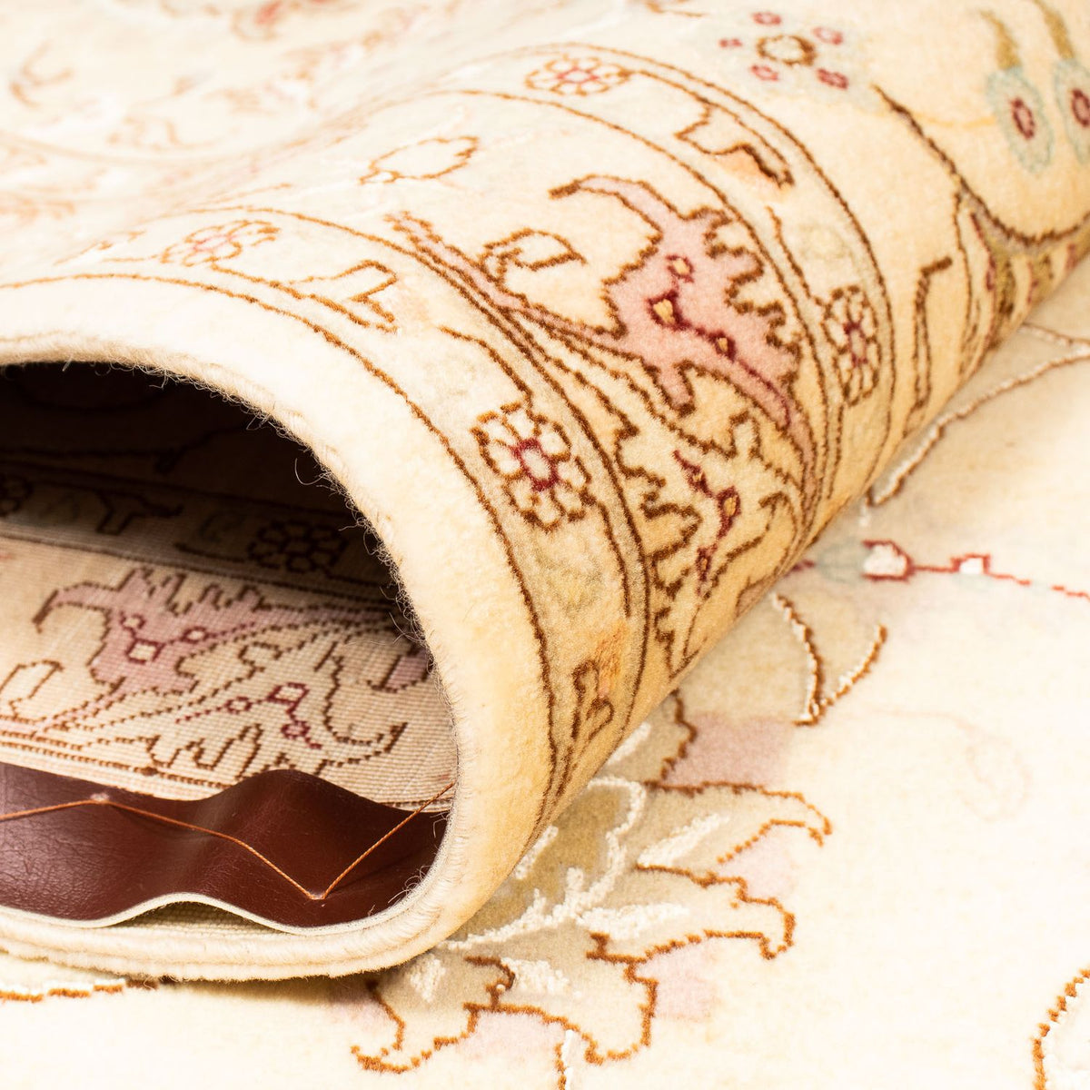 Tappeto Persero - Tabriz - Reale - 393 x 298 cm - marrone chiaro