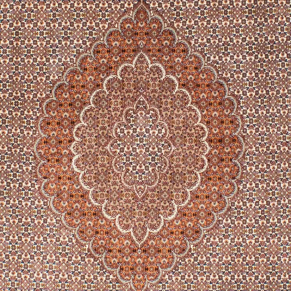 Tappeto Persero - Tabriz - 246 x 170 cm - marrone chiaro