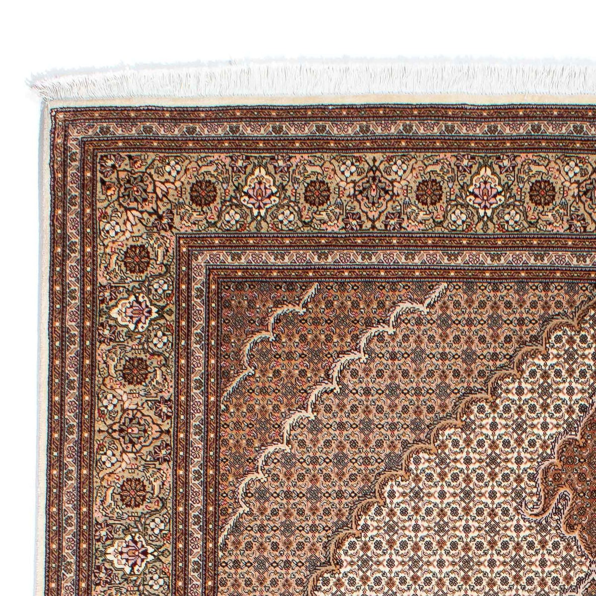 Tappeto Persero - Tabriz - 250 x 168 cm - marrone chiaro