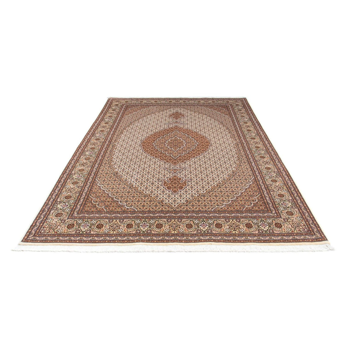 Tappeto Persero - Tabriz - 250 x 168 cm - marrone chiaro