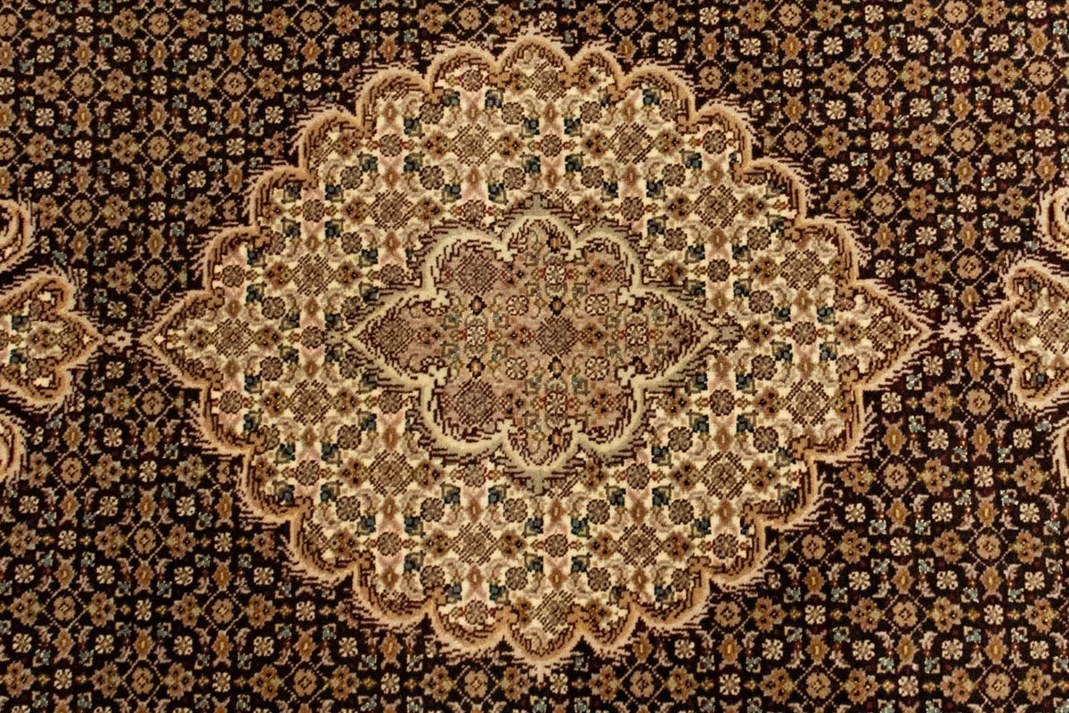 Tappeto Persero - Tabriz - Reale - 148 x 101 cm - nero