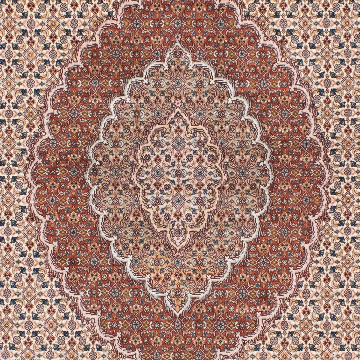 Tappeto Persero - Tabriz - 202 x 150 cm - marrone chiaro