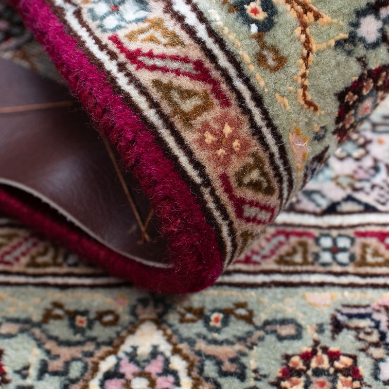 Tappeto Persero - Tabriz - Reale - 95 x 61 cm - rosso scuro