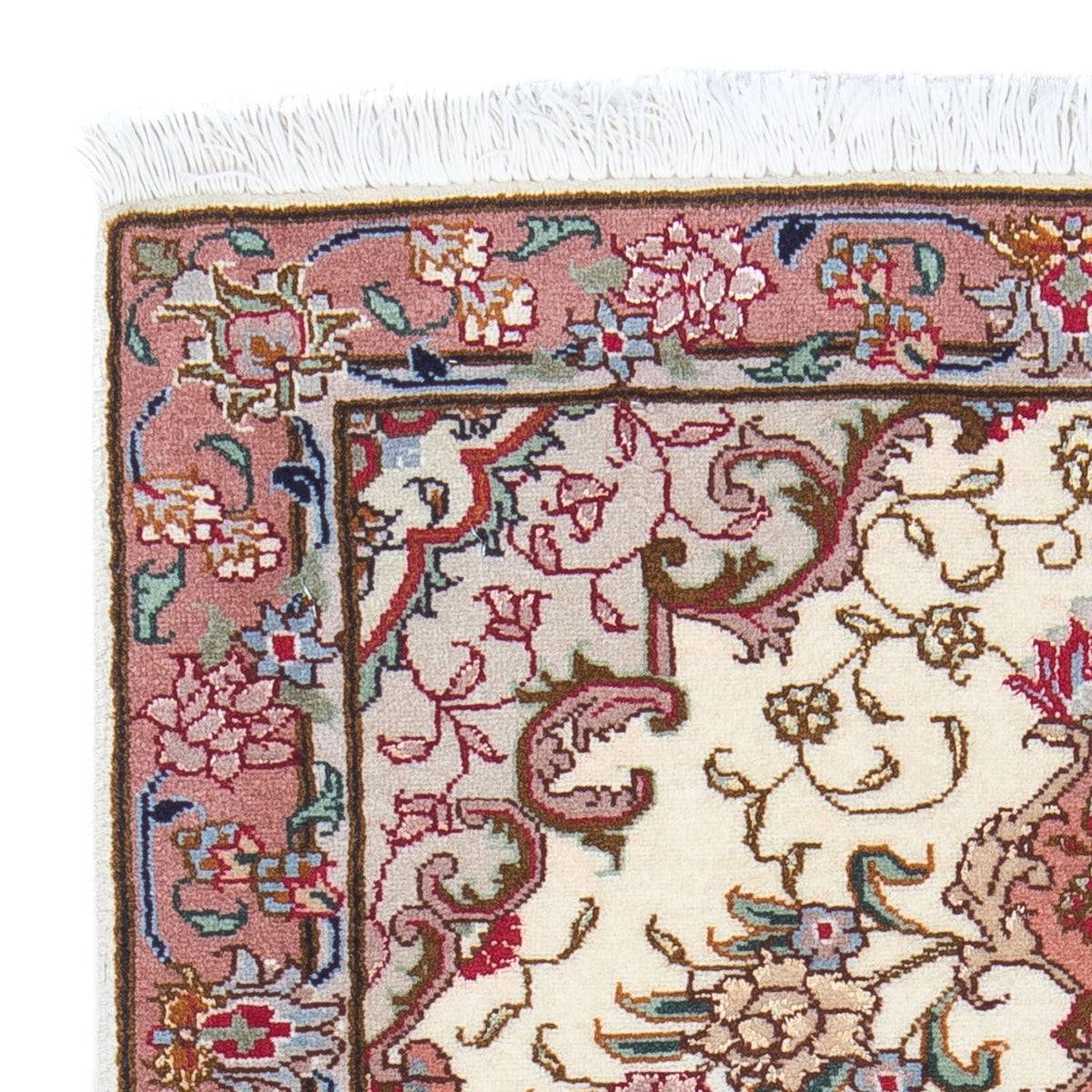 Tappeto Persero - Tabriz - Reale - 83 x 56 cm - beige