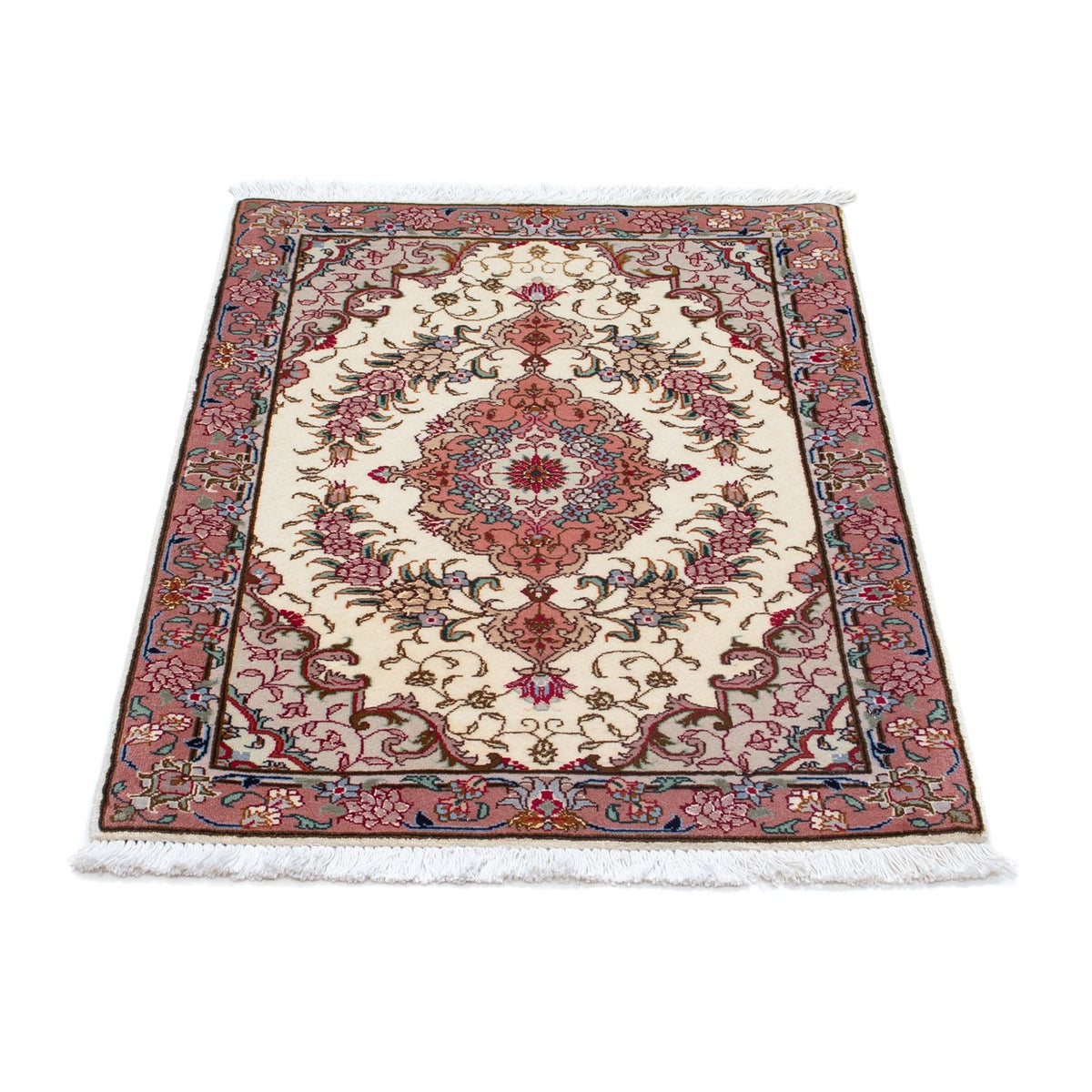 Tappeto Persero - Tabriz - Reale - 83 x 56 cm - beige