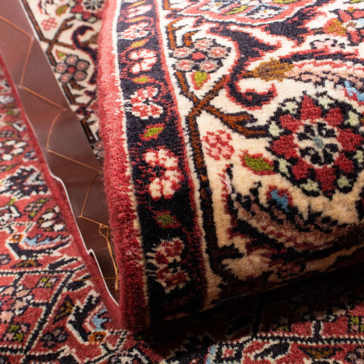 Tappeto Persero - Bidjar - 205 x 141 cm - rosso scuro