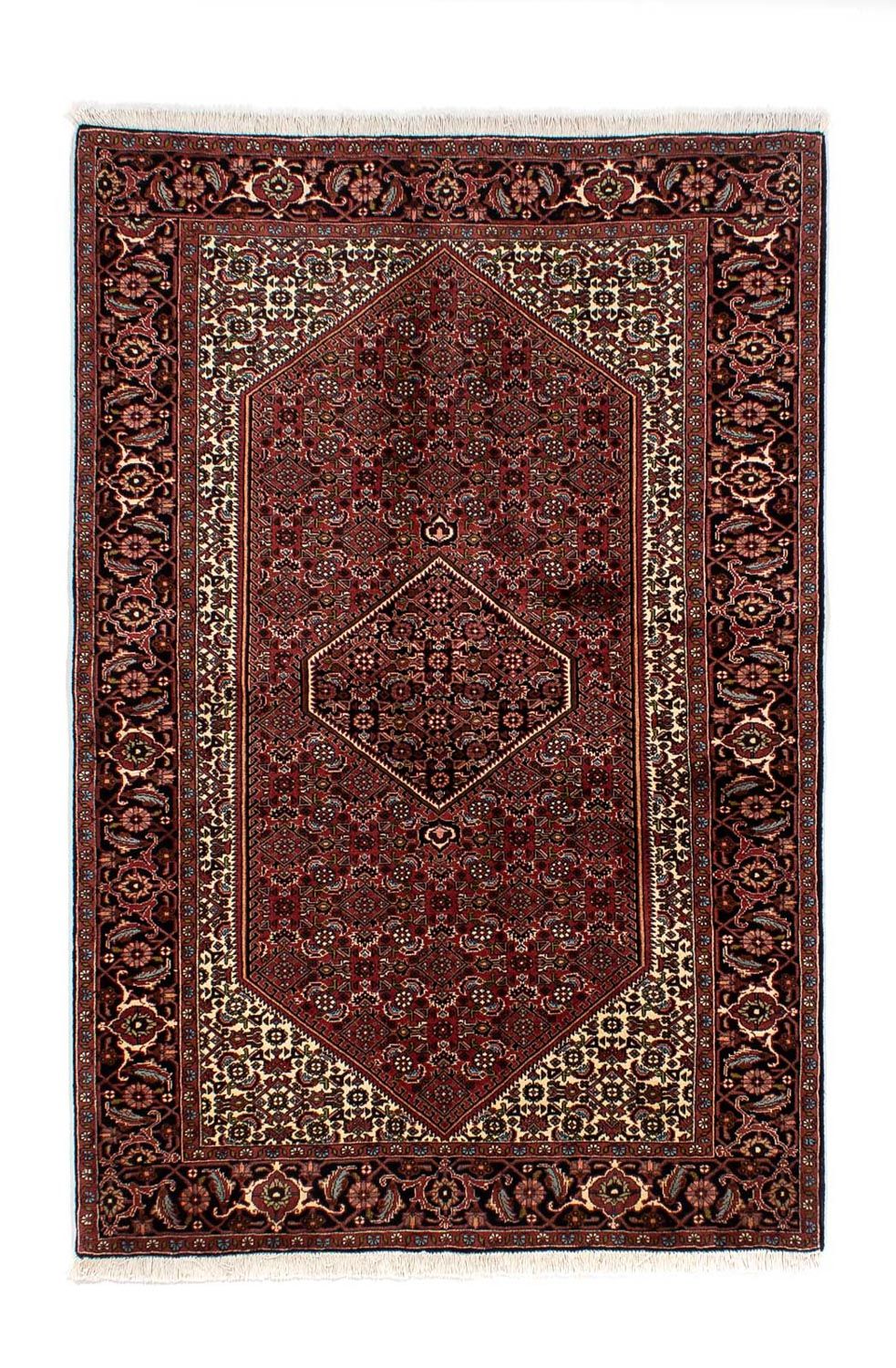 Tappeto Persero - Bidjar - 198 x 136 cm - rosso scuro