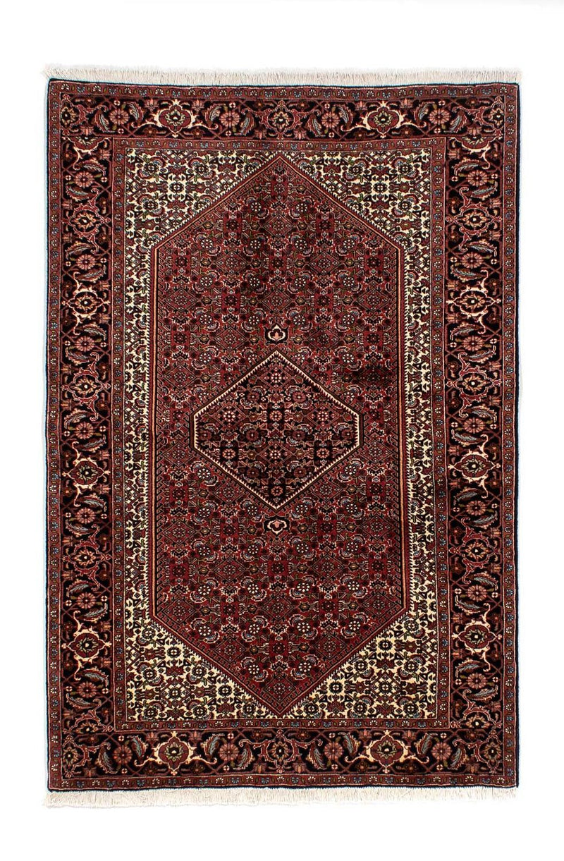 Tappeto Persero - Bidjar - 198 x 136 cm - rosso scuro