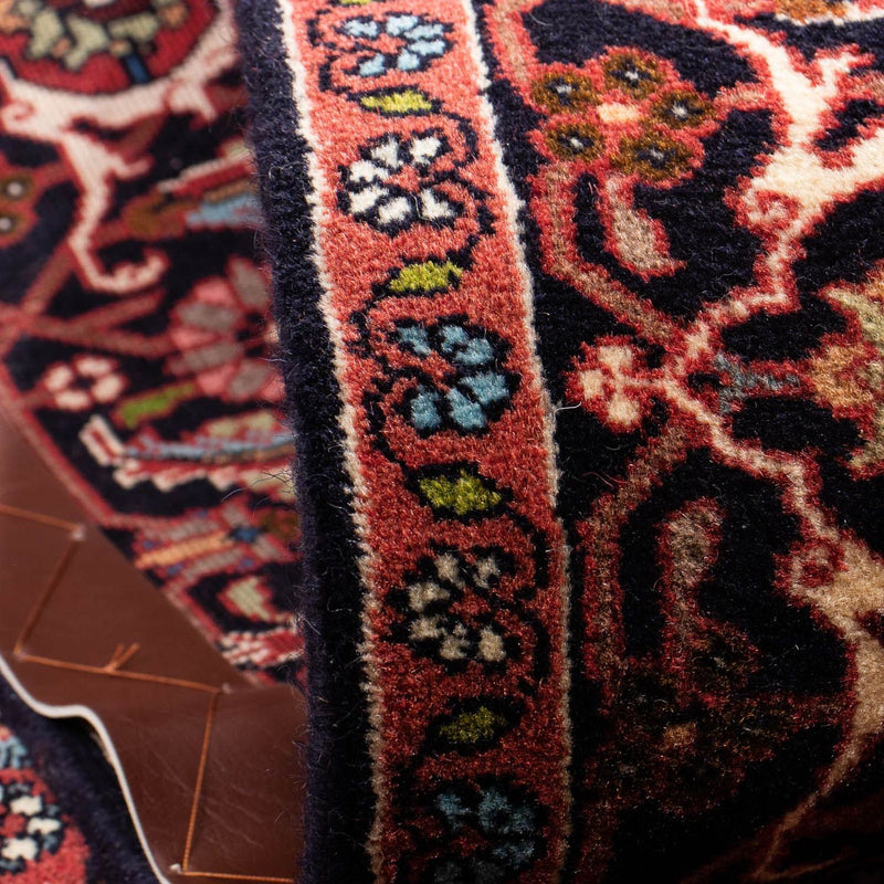 Tappeto Persero - Bidjar - 198 x 136 cm - rosso scuro