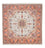Tappeto Persero - Tabriz - Reale quadrato - 300 x 298 cm - beige