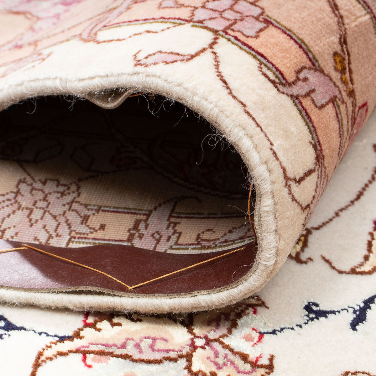 Tappeto Persero - Tabriz - Reale quadrato - 300 x 298 cm - beige