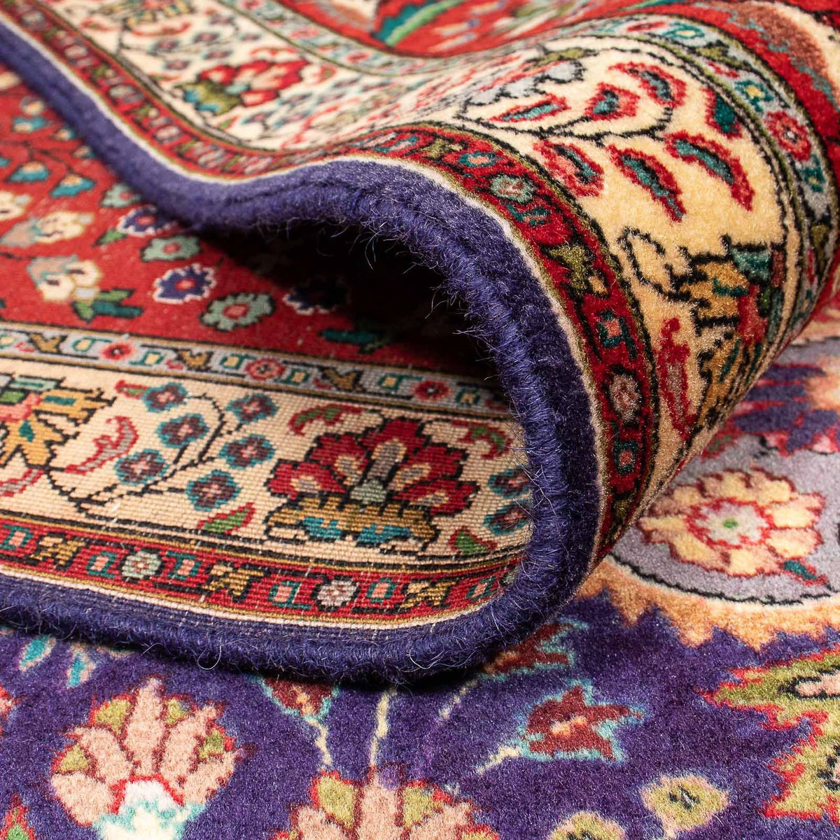 Tappeto Persero - Tabriz - Reale - 374 x 296 cm - blu