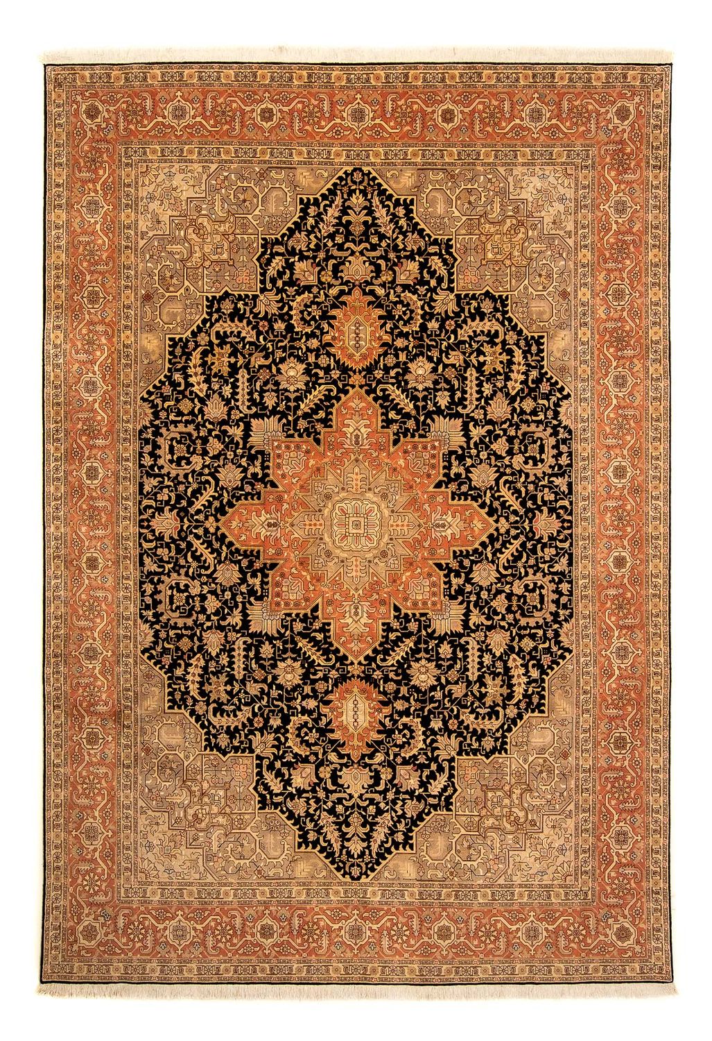 Tappeto Persero - Tabriz - Reale - 348 x 248 cm - marrone chiaro