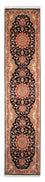 Tappeto corsia Tappeto Persero - Tabriz - Reale - 303 x 68 cm - blu scuro