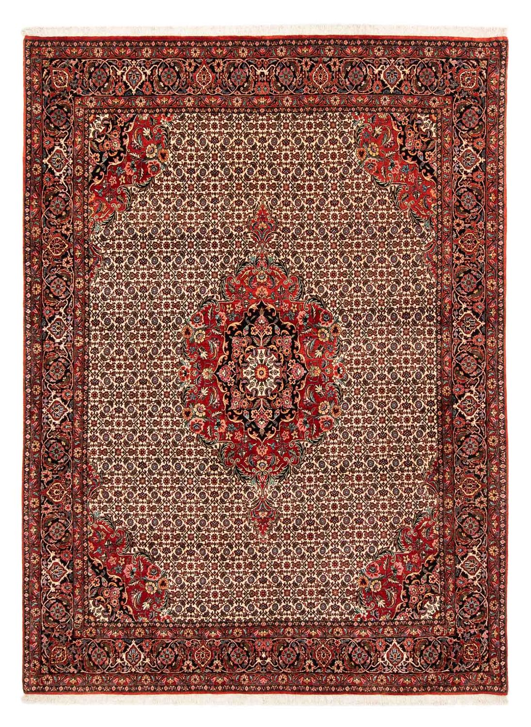 Tappeto Persero - Bidjar - 258 x 200 cm - rosso scuro