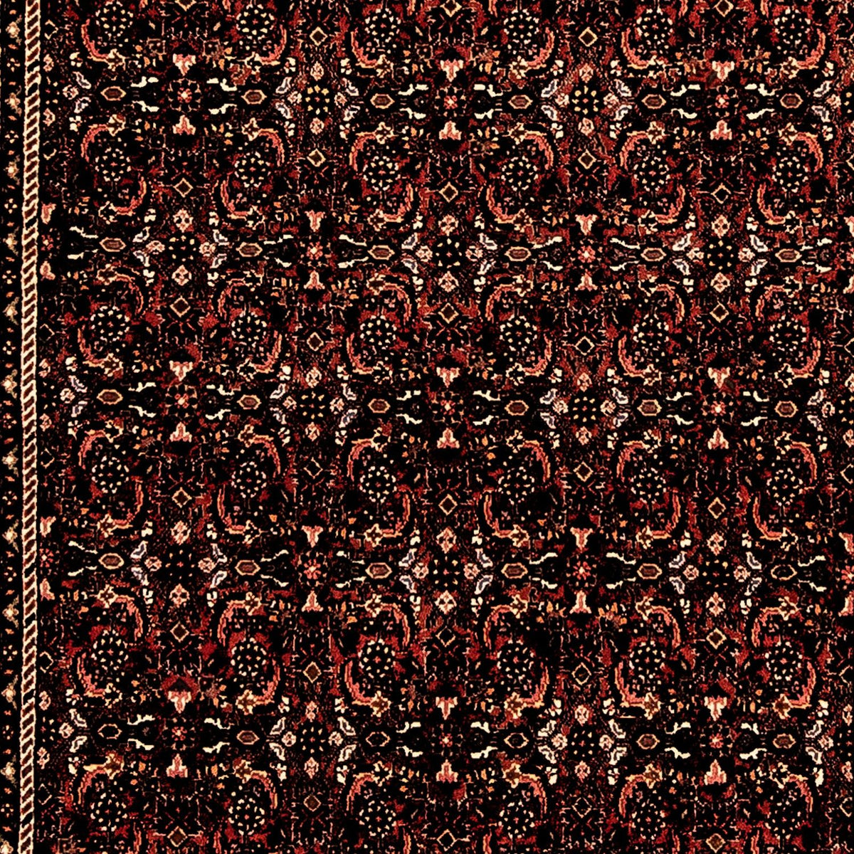 Tappeto corsia Tappeto Persero - Bidjar - 293 x 100 cm - rosso scuro