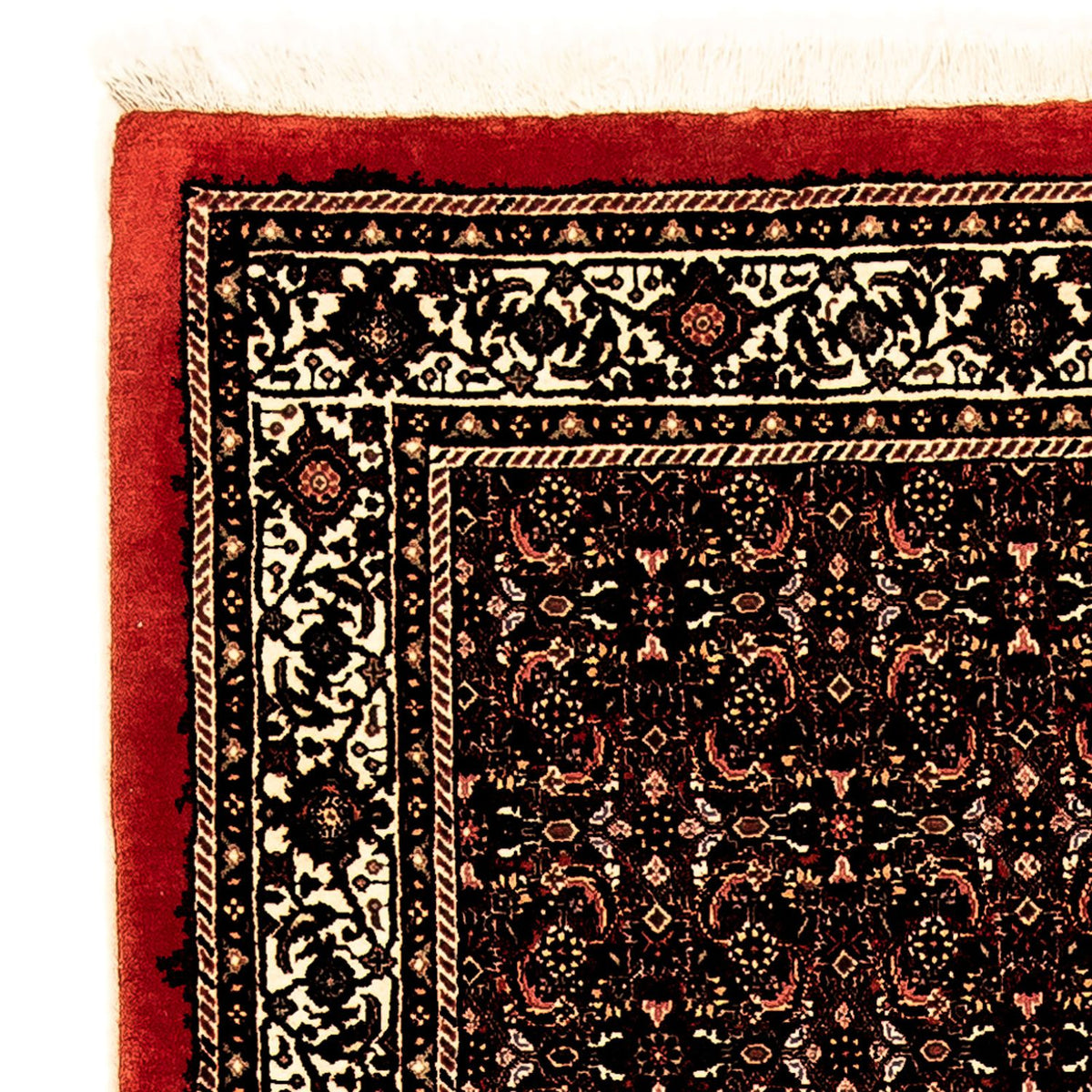 Tappeto corsia Tappeto Persero - Bidjar - 293 x 100 cm - rosso scuro