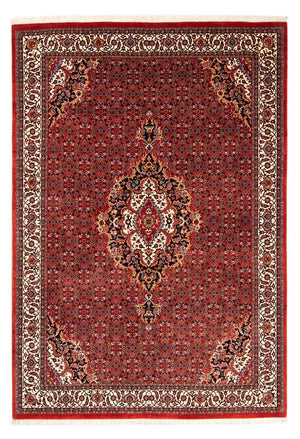 Tappeto Persero - Bidjar - 242 x 168 cm - rosso scuro