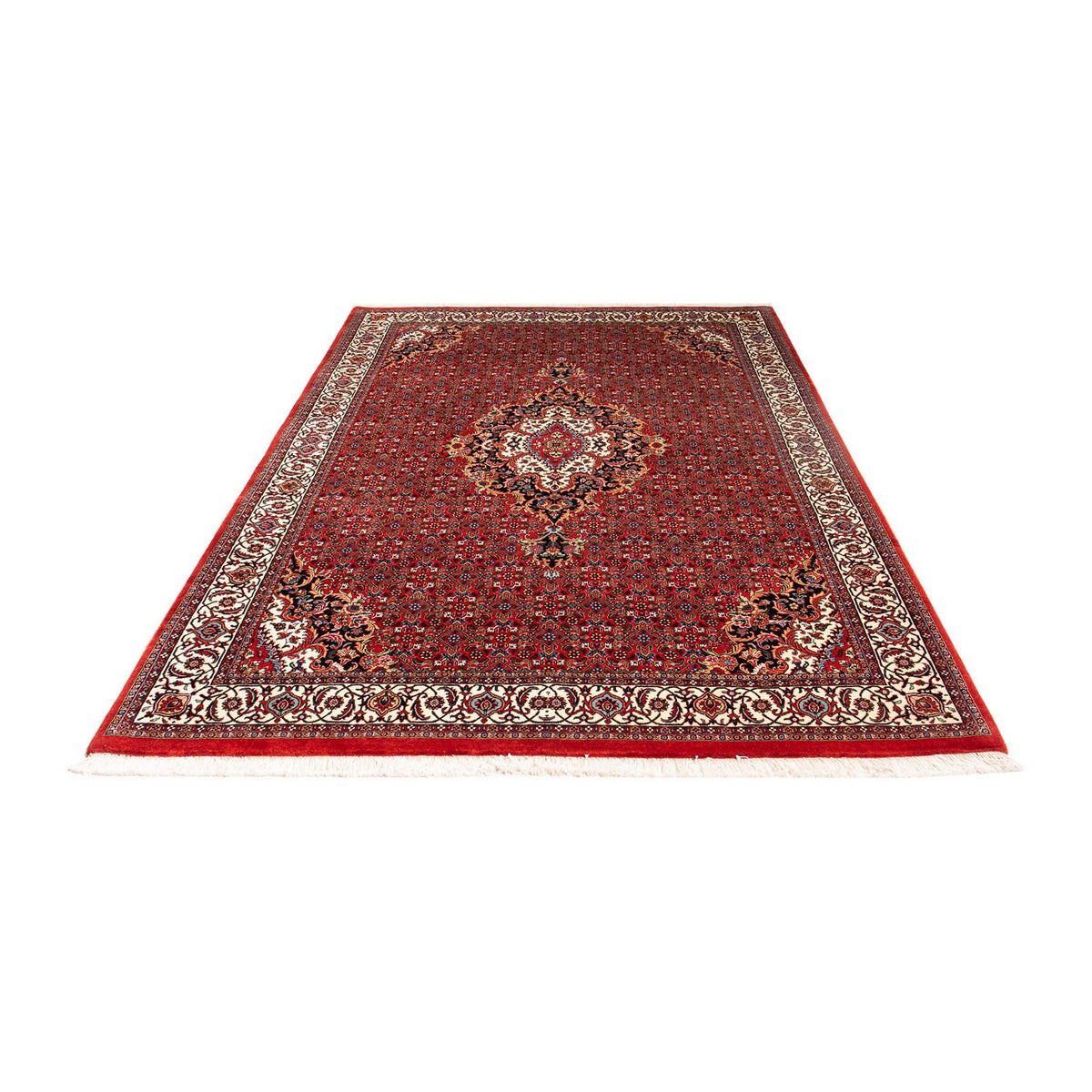 Tappeto Persero - Bidjar - 242 x 168 cm - rosso scuro