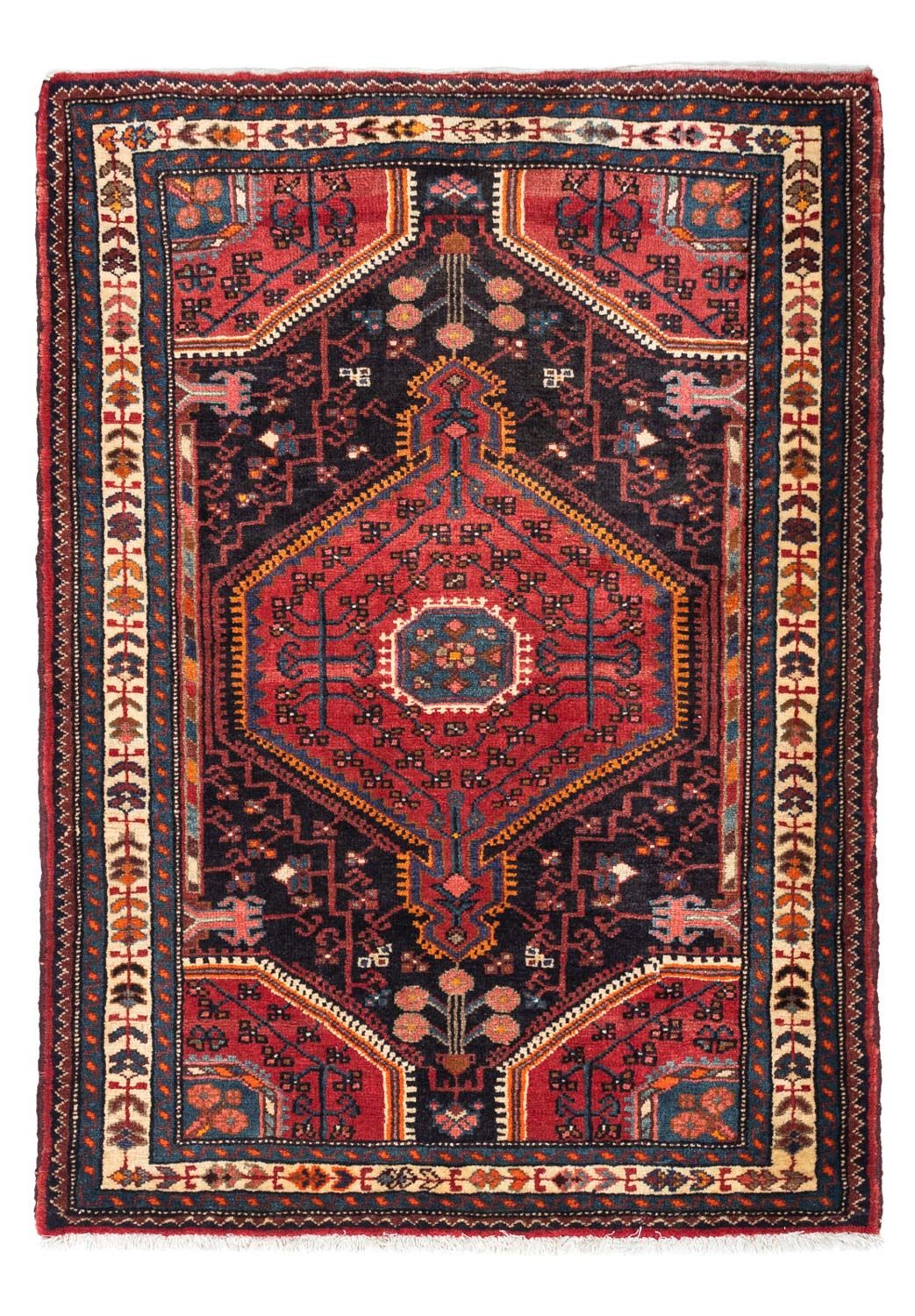 Tappeto Persero - Nomade - 127 x 90 cm - rosso scuro