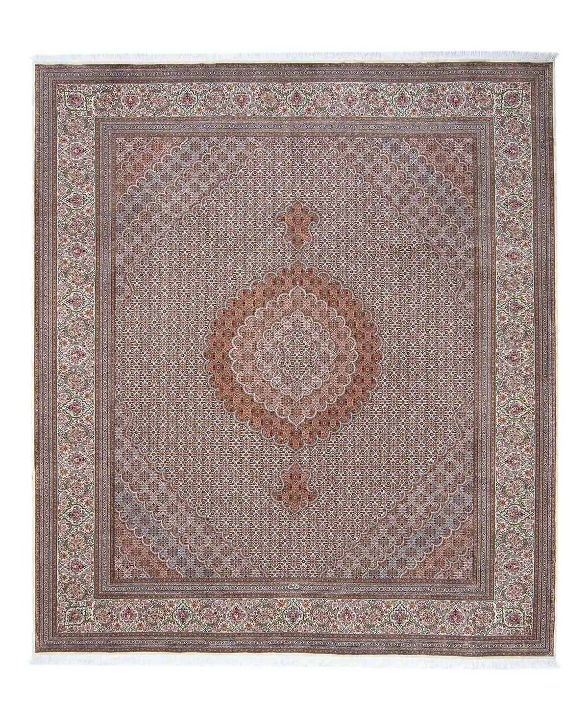 Tappeto Persero - Tabriz - 288 x 251 cm - multicolore