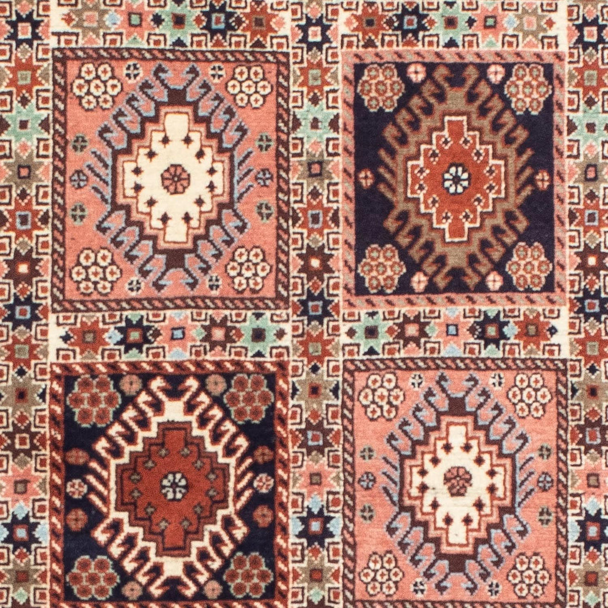 Tappeto corsia Tappeto Persero - Nomade - 198 x 79 cm - rosso chiaro