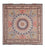 Tappeto Persero - Tabriz - Reale quadrato  - 250 x 248 cm - marrone chiaro