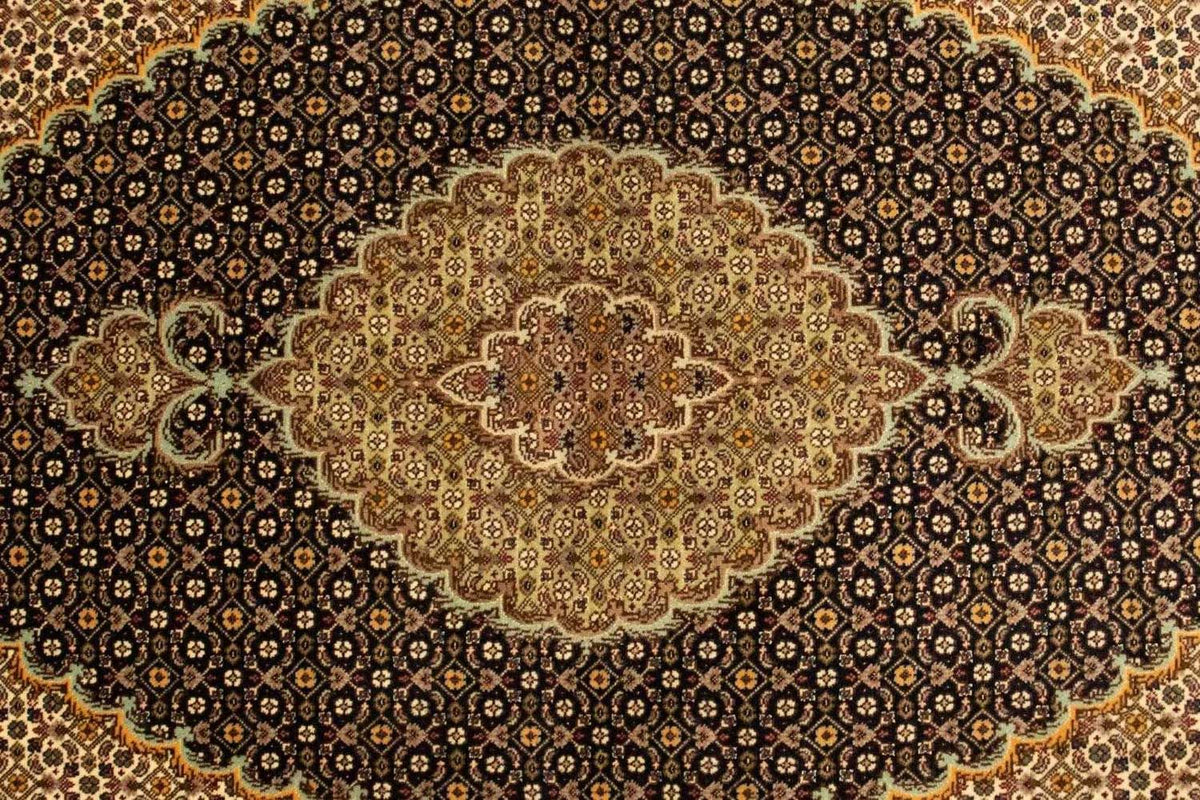 Tappeto Persero - Tabriz - Reale - 156 x 103 cm - nero