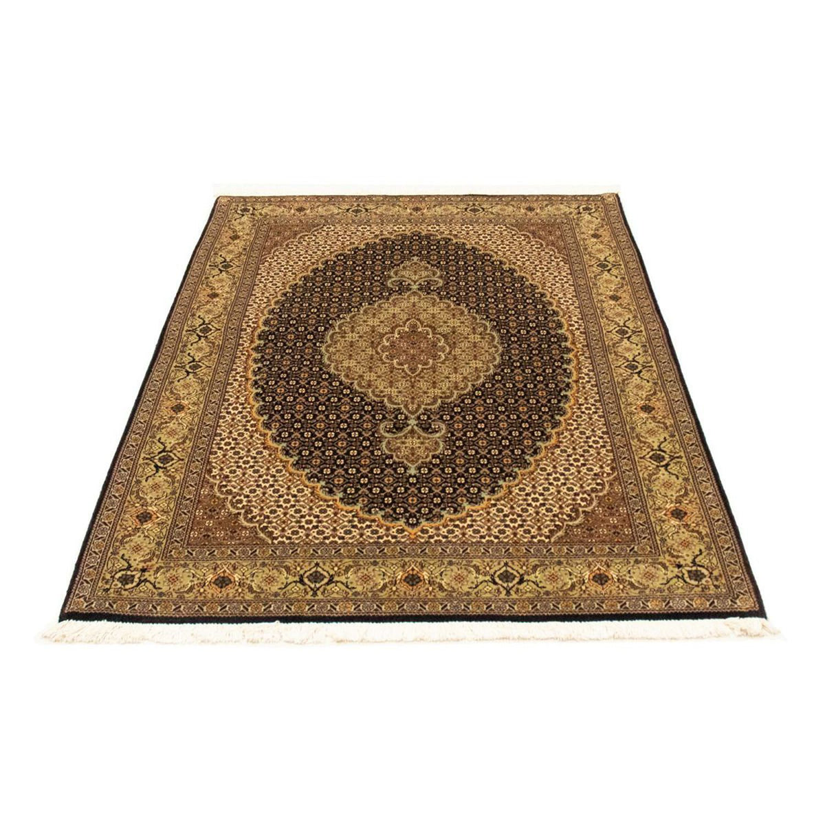 Tappeto Persero - Tabriz - Reale - 156 x 103 cm - nero