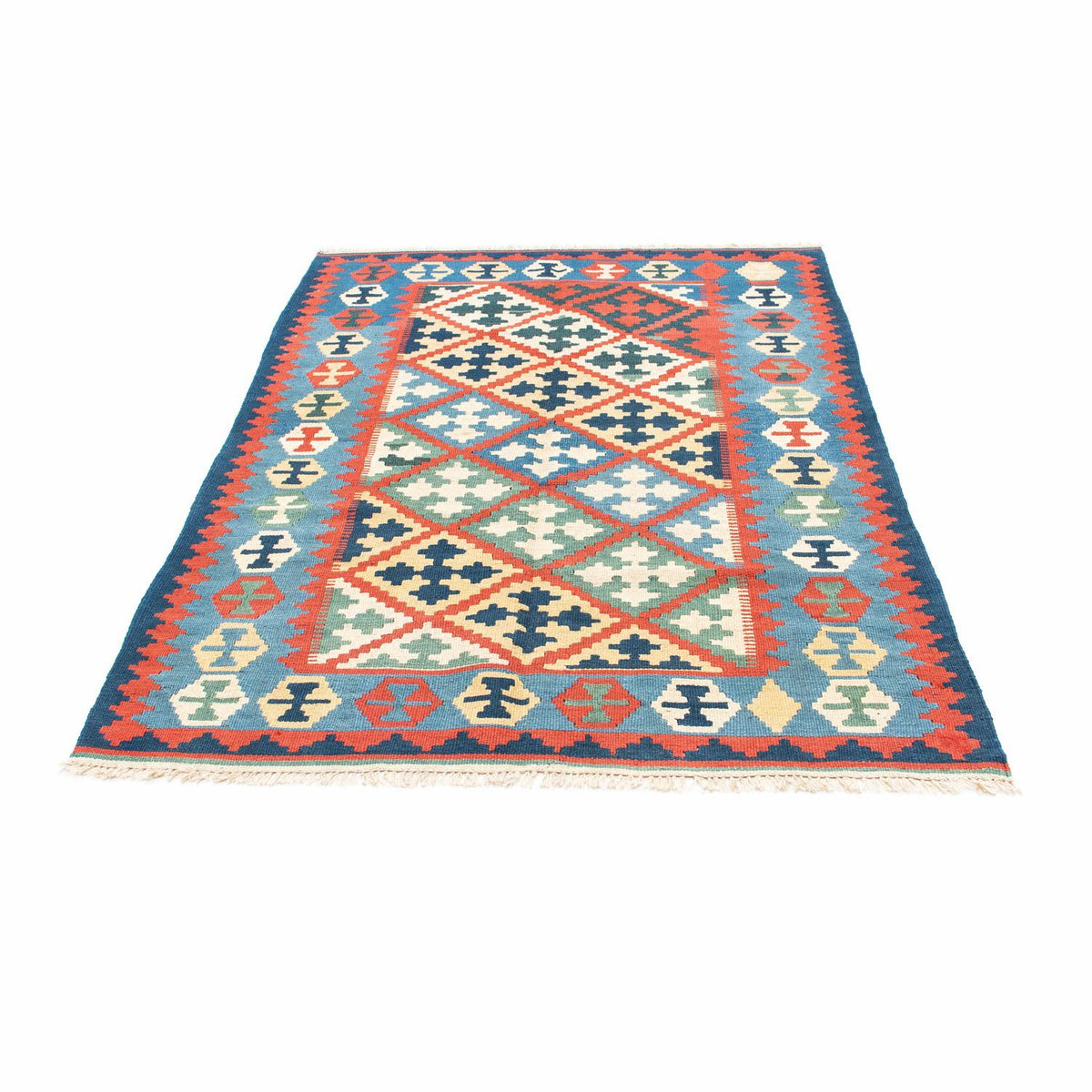 Tappeto Kelim - Orientale - 175 x 124 cm - blu